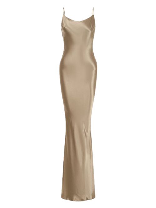 THE ANDAMANEAbito lungo Ninfea sabbia THE ANDAMANE | T180130ATNV127SAND